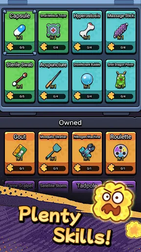 Gameplay screenshot 2 from Cell Survivor - Role Playing game